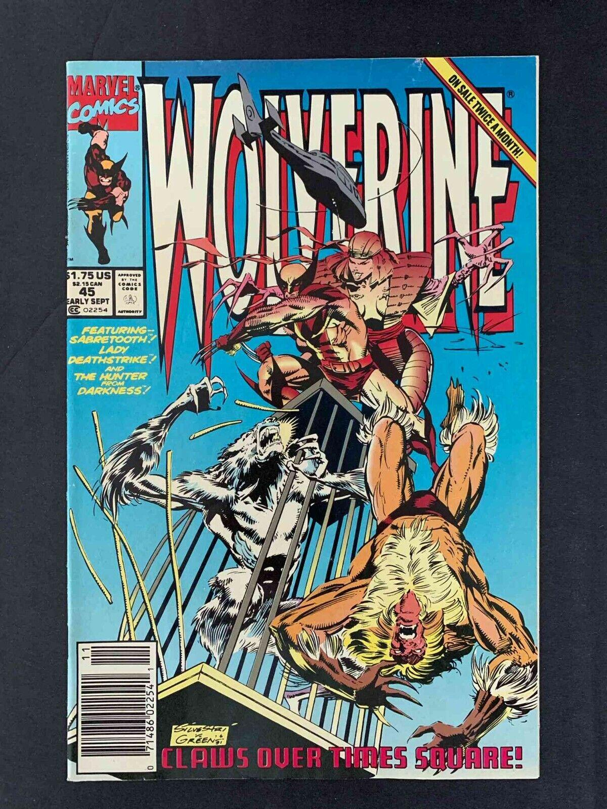 Wolverine [Newsstand] 45 (1991) Prices Wolverine Series