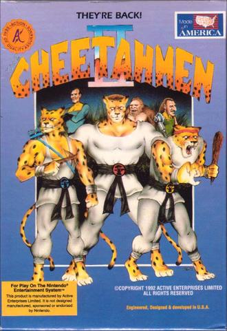 Cheetahmen II Cover Art