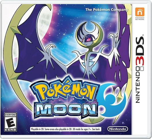 Pokemon Moon Cover Art
