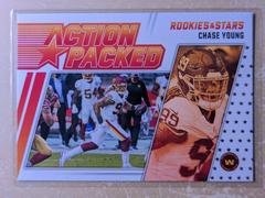 Chase Young Football Cards 2021 Panini Rookies and Stars Action Packed Prices