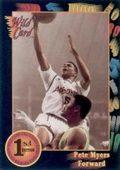 Pete Myers Basketball Cards 1991 Wild Card Prices