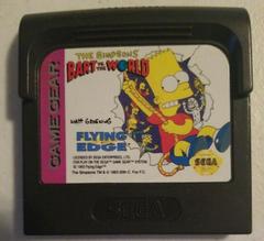 The Simpsons Bart Vs The World - Cartridge | The Simpsons Bart vs the World Sega Game Gear