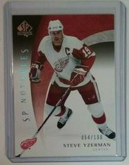 Steve Yzerman Hockey Cards 2005 SP Authentic Prices