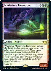 Mysterious LimousineBundle [Foil] #462 Magic Streets of New Capenna Prices
