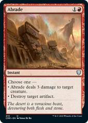 Abrade [Foil] Magic Commander Legends Prices