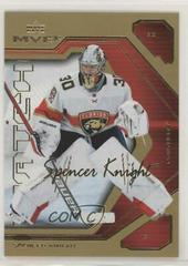 Spencer Knight [Gold] Hockey Cards 2021 Upper Deck MVP 20th Anniversary Prices