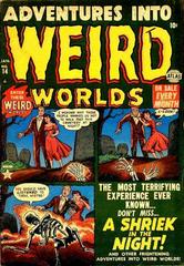 Adventures into Weird Worlds #14 (1953) Comic Books Adventures Into Weird Worlds Prices