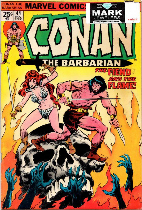 Conan the Barbarian [Jeweler] #44 (1974) Comic Books Conan the Barbarian