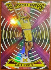 Caleb Houstan [Pink] #ZG-CHO Basketball Cards 2022 Panini Chronicles Draft Picks Gamma Rays Prices