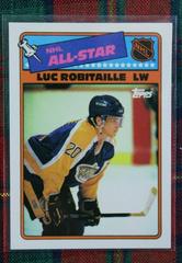 Luc Robitaille Hockey Cards 1988 Topps Stickers Prices