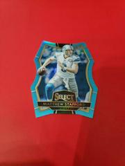 Matthew Stafford [Light Blue Prizm Die Cut] Football Cards 2016 Panini Select Prices