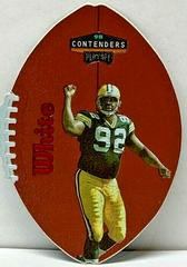 Reggie White [Red] #34 Football Cards 1998 Playoff Contenders Leather Prices
