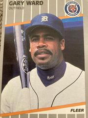 Gary Ward #U-33 Baseball Cards 1989 Fleer Update Prices