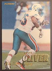 Louis Oliver #47 Football Cards 1997 Fleer Prices
