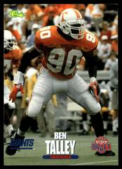 Ben Talley #46 Football Cards 1995 Classic NFL Rookies Prices