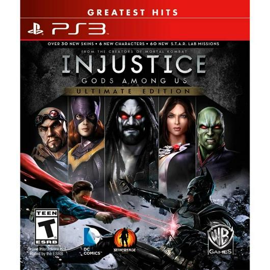 Injustice: Gods Among Us [Ultimate Edition Greatest Hits] Cover Art