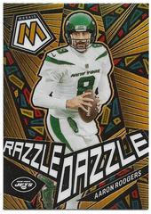 Aaron Rodgers #RD-6 Football Cards 2023 Panini Mosaic Razzle Dazzle Prices