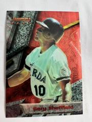 Gary Sheffield [Red Refractor] #13 Baseball Cards 1994 Bowman's Best Prices