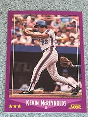 Kevin McReynolds #21 Baseball Cards 1988 Score Prices