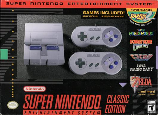 Super Nintendo Classic Edition Cover Art
