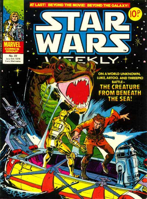 Star Wars Weekly #22 (1978) Comic Books Star Wars Weekly