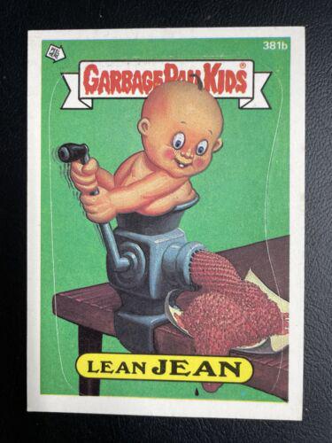 Lean JEAN #381b 1987 Garbage Pail Kids