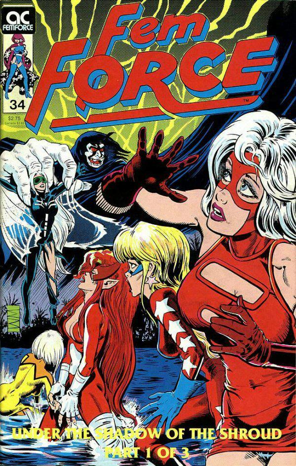 Femforce #34 (1991) Comic Books Femforce