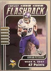 Adrian peterson #FF-AP Football Cards 2020 Panini Absolute Fantasy Flashback Prices