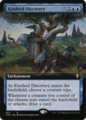 Kindred Discovery [Extended Art Foil] #565 Magic Commander Legends: Battle for Baldur's Gate Prices