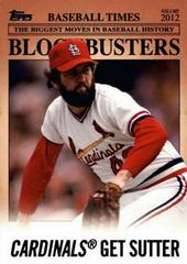 Bruce Sutter #BB-26 Baseball Cards 2012 Topps Update Blockbusters Prices
