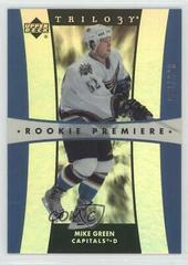 Mike Green #318 Hockey Cards 2005 Upper Deck Trilogy Prices