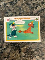 Porky Pig And Charlie Dog, Magnetic Field #98 / 101 Baseball Cards 1990 Upper Deck Comic Ball Prices