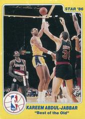 Kareem Abdul-Jabbar Basketball Cards 1986 Star Best of the New Old Prices