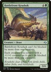 Battlefront Krushok [Foil] Magic Fate Reforged Prices