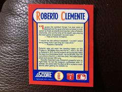 Roberto Clemente Baseball Cards 1990 Score Magic Motion Trivia Prices