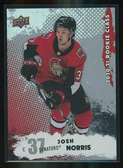 Josh Norris Hockey Cards 2020 Upper Deck Rookie Class Prices