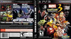 Slip Cover Scan By Canadian Brick Cafe | Marvel Vs. Capcom 3: Fate of Two Worlds Playstation 3