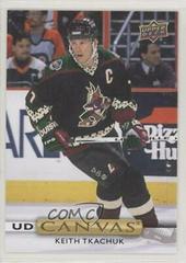 Keith Tkachuk Hockey Cards 2019 Upper Deck Canvas Prices