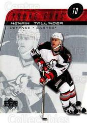 Henrik Tallinder Hockey Cards 2002 Upper Deck Prices