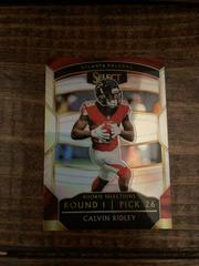Calvin Ridley [Prizm] #RS-10 Football Cards 2018 Panini Select Rookie Selections Prices