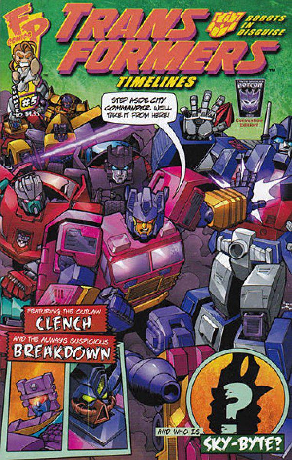 Transformers: Timelines #5 (2010) Comic Books Transformers Timelines