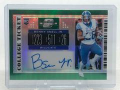 Benny Snell Jr. [Autograph Green Pulsar] #104 Football Cards 2019 Panini Contenders Optic Prices