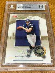 Drew Brees [Prominence 25] #102 Football Cards 2001 Fleer Authority Prices