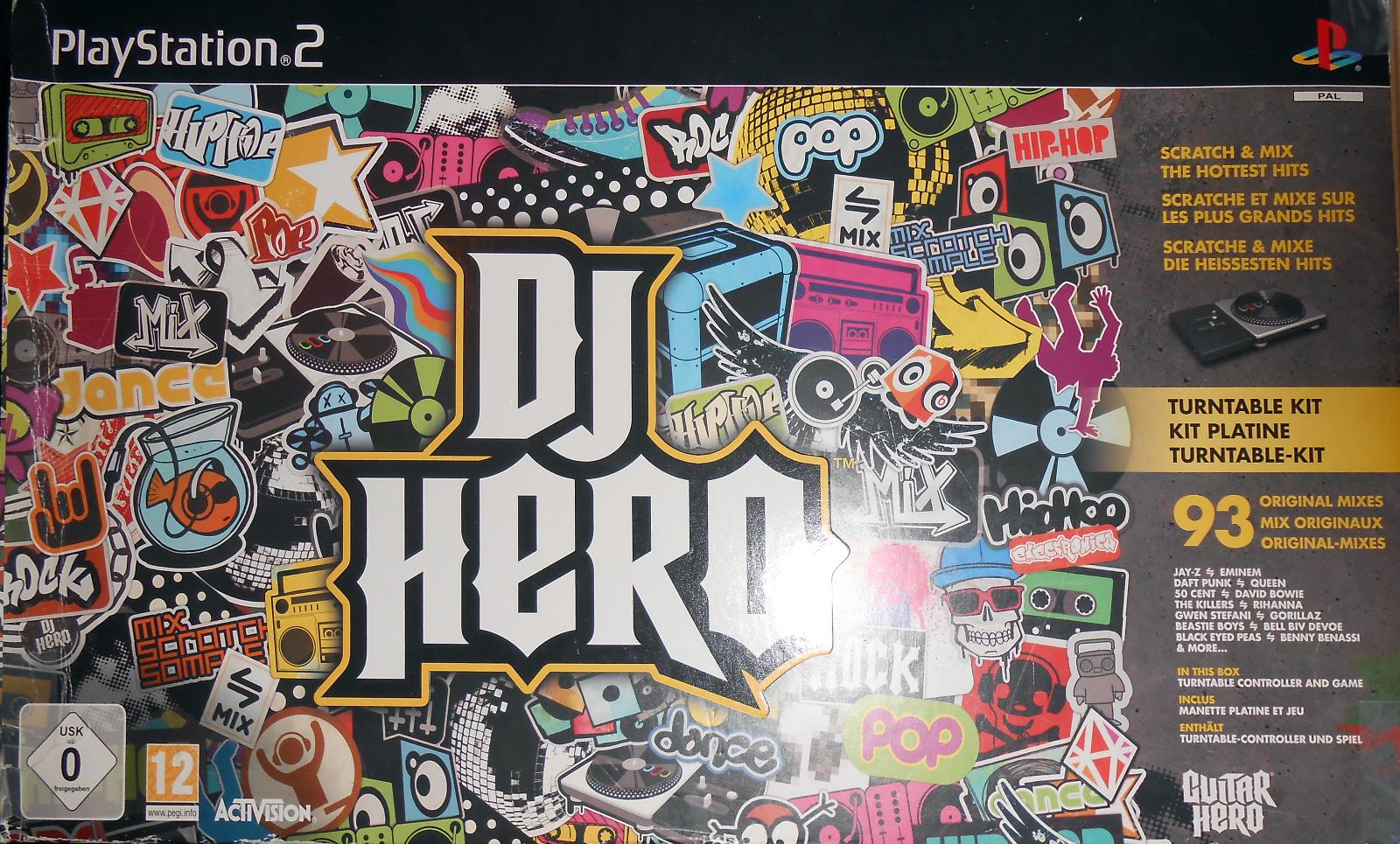 DJ Hero [Turntable Bundle] Prices PAL Playstation 2 | Compare Loose ...