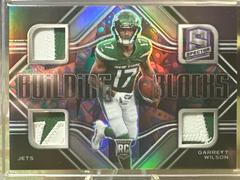 Garrett Wilson [Psychedelic] #BBL-GWI Football Cards 2022 Panini Spectra Building Blocks Prices