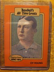Cy Young[Red Back] #NNO Baseball Cards 1987 Hygrade All Time Greats Prices