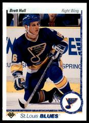 Brett Hull #154 Hockey Cards 1990 Upper Deck Prices