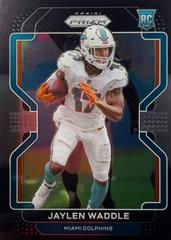 Jaylen Waddle Football Cards 2021 Panini Chronicles Prizm Black Prices