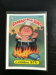 Cannibal STU #270a 1987 Garbage Pail Kids Prices
