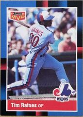 Tim Raines Baseball Cards 1988 Donruss MVP Prices